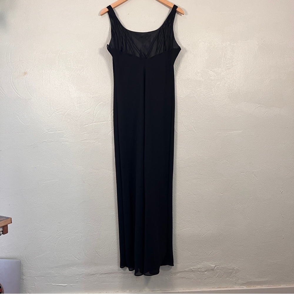 Vintage Hampton Nites Black Maxi Dress - Picture 4 of 11